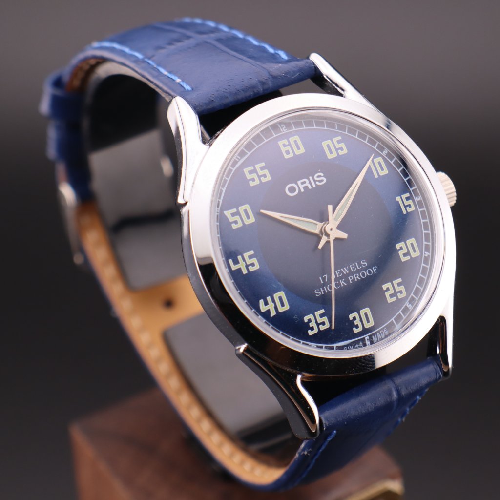 Oris Vintage Swiss 17 Jewels Hand-Wound Mechanical Men's Watch - Free Shipping